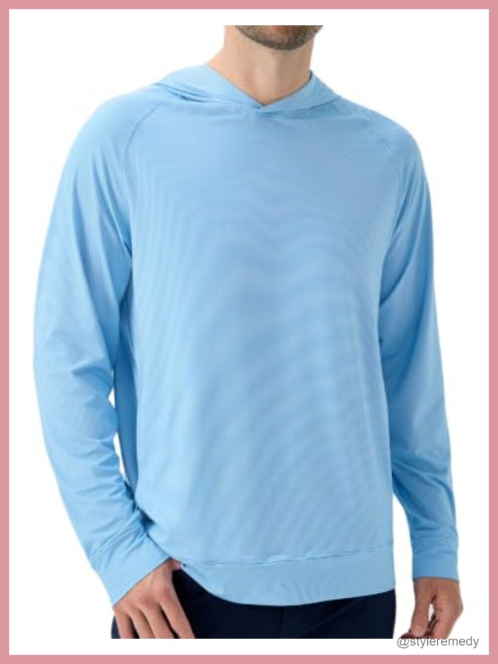 Mens Dry Fit Lightweight Pullover Hoodie with Pocket Golf Sweatshirt